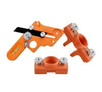 Outil de Collage de Chants en Plastique Orange, Distribution Contrôlée | Colles Blanches et Thermofusibles, Anti-obstruction, de Travail Prolongé, Accessoire de Placage