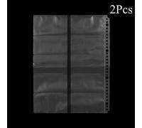 Outil De Collection De Cartes De Visite Refermable",Organisateur Utile,Fournitures De Bureau,Sac En,Porte-Carte D'identité,"Cuir Chevelu Gt At - Type -2pcs