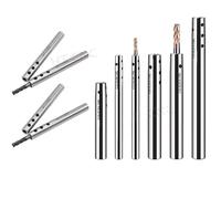 Outil de commande numérique, tige d'extension fixe latérale de précision, trou profond antisismique, petite tige droite C8/C10/C12/C20 1 pièce(C20-SLD10-150L)