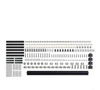 Outil de commutation d'extrudeuse pour VORON 2.4 300 350 Kit de tête de changeur de robinet multi-matériaux compatible avec SB Dragon Assemblage en métal en fibre de carbone avec roulements