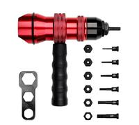 Outil de conversion d'écrou de rivet pour écrou électrique adaptateur de perceuse électrique pour adaptateur à usage professionnel