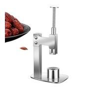 Outil de corbeille à fruits - acier inoxydable - Corer de date rouge - Pitteur de fruits portable - Gadgets de cuisine pour fruits - Outil de préparation de fruits - Outil de préparation de fruits