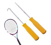 Outil de cordage de raquette de tennis, outil de réparation de cône de raquette | Outils à main professionnels pour extracteur de raquette, aide à cordes droites, accessoires de raquette de badminton