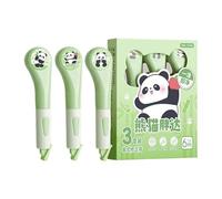 Outil de correction de précision pour Panda, lot de 3 pièces, film anti-taches à séchage rapide, couverture parfaite des erreurs, formule spécialisée A