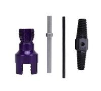 Outil de Coupage de Filetage de Tuyau 1/2 Pouce, Taraudeuse Intégrée, Extracteur de Vis 1/2 Pouce et 3/4 Pouce - Acier Alliage 40Cr Haute Dureté, Conception 2 en 1 Polyvale