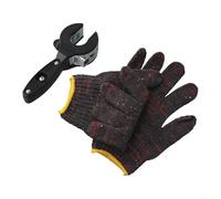 Outil de coupe à cliquet, réglable 2 en 1, coupe-tubes en métal de 6,35 mm à 2,2 cm pour tuyaux en cuivre et PVC, design compact, rangement de lame de rechange (noir)