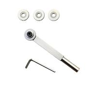 Outil de coupe à main for le tournage du bois texturé, outil de tournage en spirale à filetage, accessoire for le travail du bois, 1 pièce