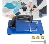 Outil de coupe circulaire for vitraux et verre épais, coupe-cercle de verre de précision avec 3 roues de coupe en carbure, coupe-cercle for la coupe de vitraux et les travaux manuels