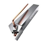 Outil de coupe CNC, MTJNR/L, porte-outil tournage triangulaire externe, Inserts en carbure TNMG, ensemble d'outils tour, 1 pièces Plaquettes de Carbure CNC(No Inserts MTJNL2525M16 (Left))