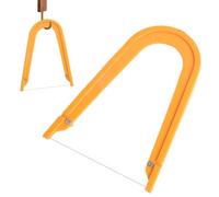 Outil de coupe d'angle d'argile - Cadre en ABS solide, design en fil d'acier flexible, structure compacte et légère | Le coupe-biseau assure des bords propres pendant le façonnage de la céramique