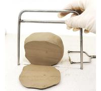 Outil de coupe de fil d'argile en acier inoxydable conçu pour couper et couper avec précision dans les projets de poterie (B)