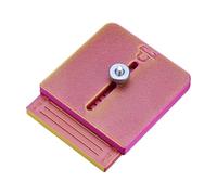 Outil de coupe de film réglable pour meubles de largeur Outil de coupe des bords Petit guide Plaque Artisanat Signes Maker Accessoires Enduring Edges Wrap Cutting Template Tool