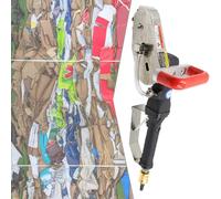 Outil de Coupe de Machine à dénuder de Papier de boîte en Carton, compacteur de Carton, déchets, Outil de Coupe de Bord de Papier, avec chaîne en Acier allié, Grandes Dents