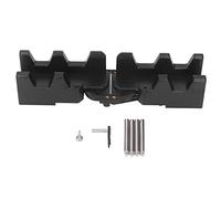 Outil de coupe de mesure d'onglet, outil de mesure d'angle de rapporteur de scie 2 en 1, construction en ABS et en acier inoxydable, pour les projets de menuiserie, de menuiserie