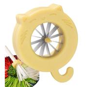 Outil de coupe de poireaux: déchiqueteuse de poireau, machine à soie végétale | Hachoir de cuisine portable, outil de déchiquetage multicouche de précision, pour chef, salade, contour, c