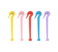 Outil de coupe de queue de cheval, outils pour enlever les attaches de chev | Outil d'épilation d'attache de cheveux, 5 pièces, dissolvant d'attache de cheveux en caoutchouc pour filles femmes