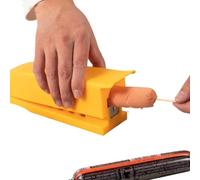 Outil de coupe de saucisses - Hachoir manuel compact polyvalent - Outil pour couper le chien chaud - pour la maison pour le pique-nique familial pour l'intérieur et les voyages