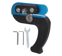 Outil de Coupe de Stratifié pour Bois, Double Roulement Décalé, Poignée | Coupe sans Éclats, Profondeur Réglable, pour Chants PVC et Placage, Usage Maison, ABS et Métal