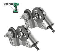 Outil de coupe de tôle en titane, convertisseur universel de perceuse électrique en ciseaux, outil de coupe de plaque métallique, perceuse manuelle transformée en accessoire d'outils de coupe (2)