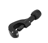 Outil de coupe de tube de coupe de tuyau en cuivre en acier portable Lame en acier au manganèse durable de haute précision pour les projets de plomberie, de CVC et de bricolage (Noir)