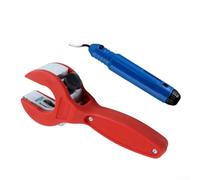 Outil de coupe de tuyaux de 829 mm avec mécanisme à cliquet pour couper des tuyaux en cuivre, PVC, acier inoxydable et aluminium dans des espaces confinés avec précision et rapidité