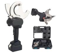 Outil De Coupe électrique Pour Câbles Aluminium-cuivre Et Câbles Blindés, Coupe-cliquet électrique 45/65/75 Mm, Coupe-câble Hydraulique Alimenté Par Batterie Avec 2 Piles Rechargeables, 65 Mm 50MM