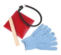 Outil de coupe en caoutchouc pour tennis de table, ciseaux de précision | Garniture, cadre en métal avec rouleau pour des coupes nettes, poignée ergonomique pour l'entretien de la pagaie de tennis de