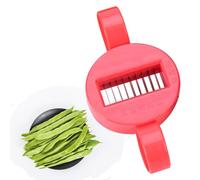 Outil De Coupe-haricots Verts-trancheur D'aliments 3.74x1.96x0.7 Pouces, Hachoir À Légumes, Râpe Portable Facile À Couper Les Haricots | Gadget De Cuisine Multifonctionnel Pour La Cuisine À La Françai