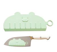 Outil De Coupe Magnétique Antiadhésif - ABS+ Aimant 12,6 × 5 Cm, Coupe-cuisine Antiadhésif De Qualité Alimentaire | Trancheuse Multifonctionnelle Pour Fruits, Concombres Et Pommes De Terre