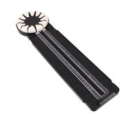 Outil de Coupe Papier Noir pour Bricolage et Bureau | Plastique, Usage Manuel Simple, pour Décorations et Documents t Scrapbooking, Portable