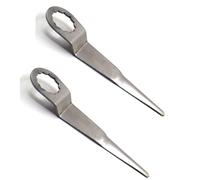 Outil de coupe pneumatique de joint de fenêtre 08F 90 mm Lame courbée pour retirer les joints de portes de voiture et fenêtres Outil de démontage de pare-brise Pièces de rechange