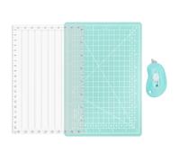 Outil de coupe rapide pour papier d'aluminium et papier avec lame, coupe-papier d'aluminium, outils de coupe faciles pour couper des bandes de papier minces comme dans les bandes sentimentales, coupe