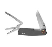 Outil De Coupe - True - 2 En 1 - Couteau Tanto 70 Mm - Acier Inoxydable - Compact Et Portable Multicolore