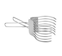 Outil de coupe végétale - Porte alimentaire aiguisée, poignée non slip, guide tranche durable | Pinces à viande d'oignon avec poignée pour rôtir pour une utilisation de la cuisine, préparation des