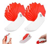 Outil de couture 9 en 1 en silicone et spatule à calfeutrer | Grattoir de finition pliable portable et dissolvant d'adhésif | Lisseur de joint anti-adhésif de qualité supérieure pour entrepreneurs