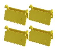 Outil de couture de bord, règle de couture pour ourlet des doigts, serrure de couture de bord de 10,2 cm, règle en tissu malléable, outils de couture à usage multiple, fournitures d'artisanat, pour