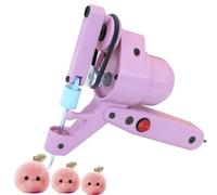 Outil De Couture DIY Pour Feutre De Laine Artisanal, Machine Électrique À Feutrer La Laine Avec 3 Aiguilles, Poignée À Levier Et Bras Pivotant Rotatif, Machine À Estamper Le Feutre Portable, Pour La