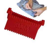 Outil De Coutures Des Bords, Règle Pour Points Réguliers, Mini Guide Point Règle, Jauge De Verrouillage Des Bords, Jauge De Quilting À Main Pour Les Seniors Matelassage De Précision