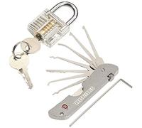 Outil de crochetage à 7 passe-partout avec cadenas d'entrainement [AGT]