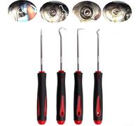 Outil de crochetage de qualité ingénieur avec tiges en acier et poignée ergonomique pour une utilisation constante dans les environnements d'atelier (4#)