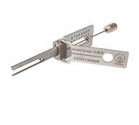 Outil de crochetage et décodeur de serrure pour serrure de porte semi-circulaire Smiley Dimple, outils de serrurier professionnels, ouvre-porte rapide (SS004)