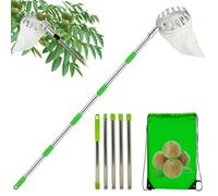 Outil de cueillette de fruits | Panier de tête de cueillette de fruits extensible - Cueille-fruits portable à grande hauteur pour récolter les agrumes, les poires, les pêches