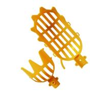 Outil de Cueillette de Fruits PP Jaune, Récolte Rapide | Arbousier et Néflier, Usage Jardin et Verger, Pièce Unique, Tige Non Incluse, PP