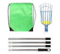 Outil de cueillette de fruits réglable avec tige légère en acier inoxydable - Outil réglable