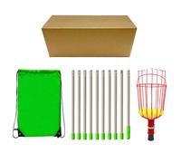 Outil de cueillette de fruits télescopique robuste à haute portée conçu pour les jardiniers et les vergers, jardin léger