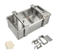 Outil de cuisine en acier inoxydable, presse à viande, idéal pour façonner facilement et efficacement les viandes de formes variées, pour un usage professionnel et domestique.(4kg)