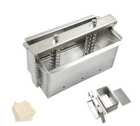 Outil de cuisine en acier inoxydable, presse à viande, idéal pour façonner facilement et efficacement les viandes de formes variées, pour un usage professionnel et domestique.(1kg)