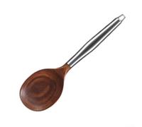 Outil de cuisine en bois multi-usage adapté pour servir du porridge de riz et d'autres plats épais juste de la soupe et du ragoût