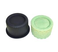 Outil de cuisson en silicone, moules à panier de fleurs pour créer des gâteaux en mousse, bougies multi-usages, conception pratique, moules à gâteaux en mousse en silicone résistants à la