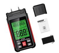 Outil de d ' humidité de remodelage, compteur numérique avec visibilité LCD, 7 modes de groupe, maintien d ' un accès et minimum, écran de température et d ' humidité pour les vérifications sur